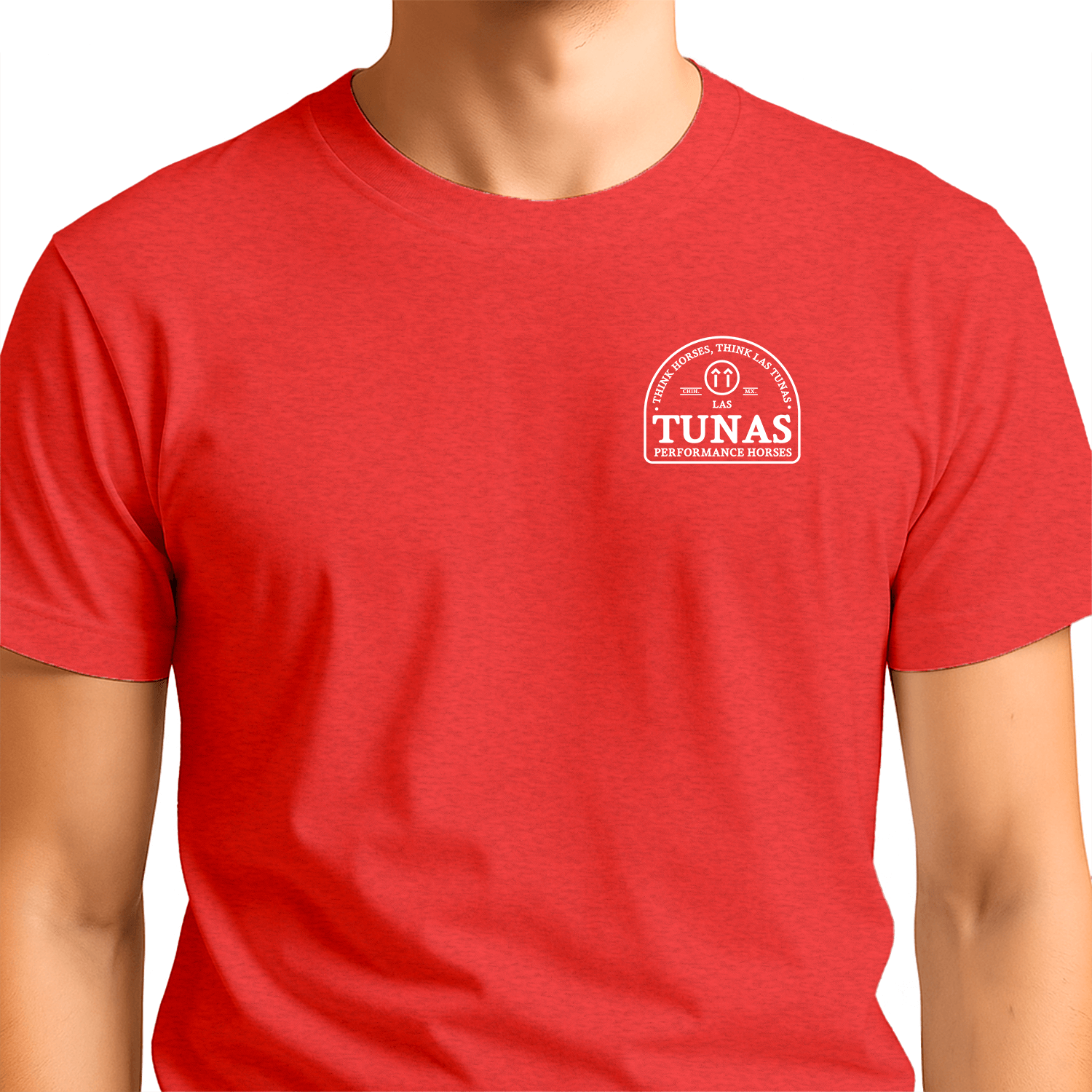 T-Shirt Performance Horses Red