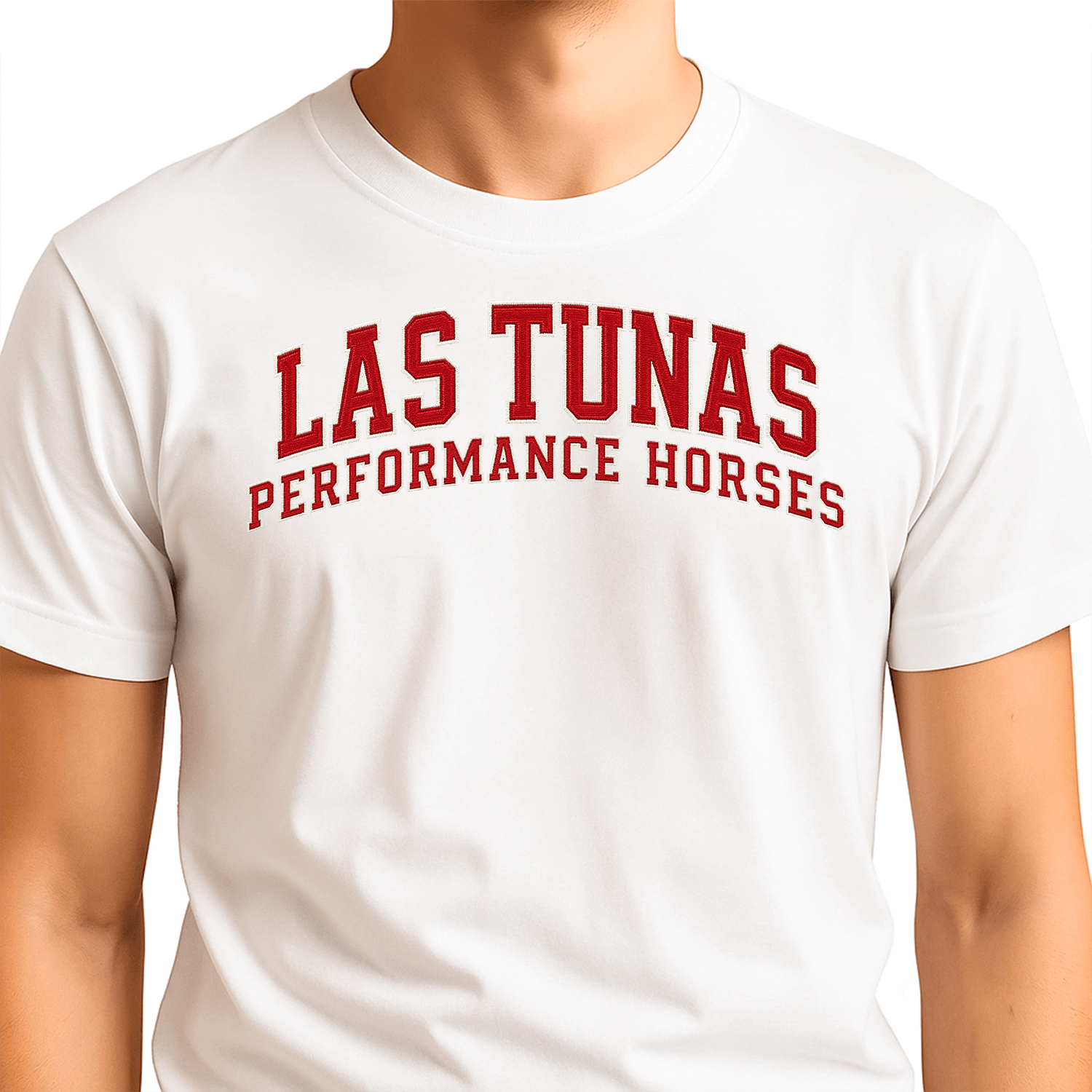 T-Shirt Las Tunas Performance Horses White
